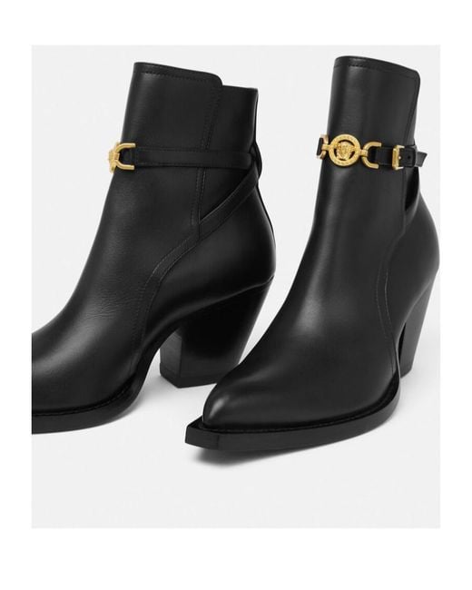 Versace Black Boots