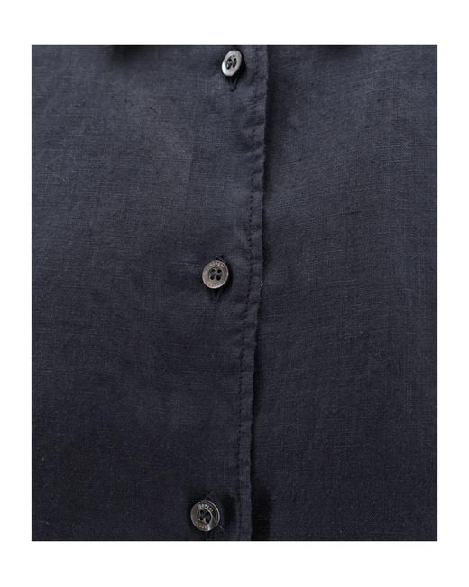 Aspesi Blue Button-Up Shirt