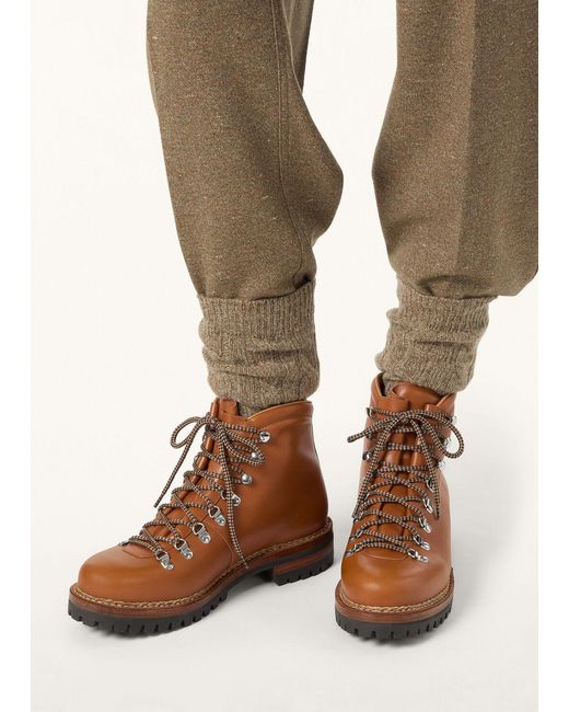 Loro Piana Brown Aspen Walk Boot for men