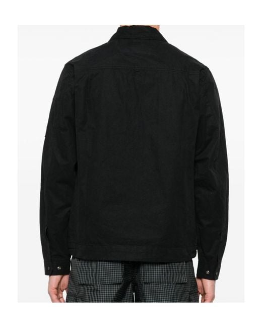 C P Company Black Zipper Jacket for men