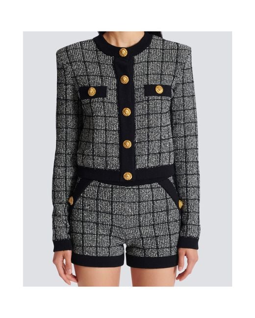 Balmain Black Cardigans