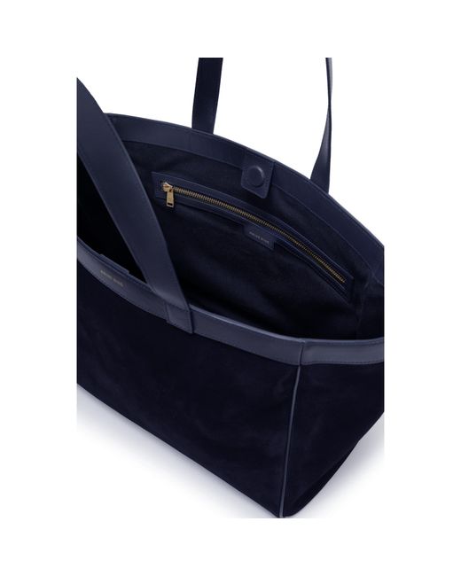 Anine Bing Blue Medium Rio Handbag