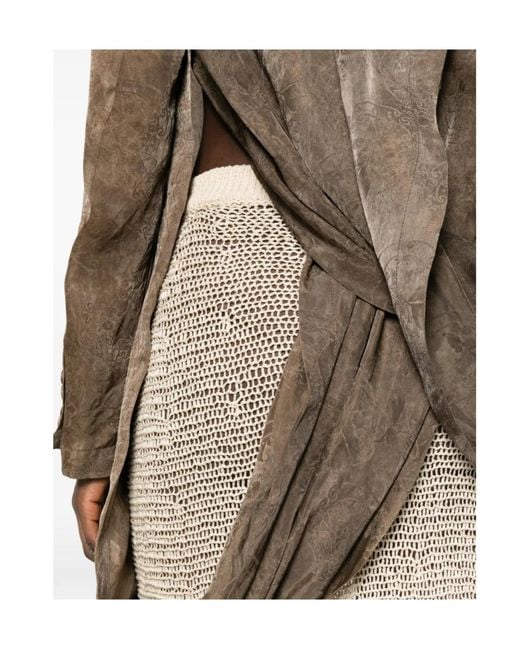 Uma Wang Brown Kasha Jacket