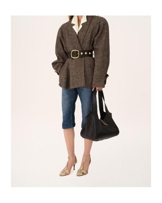 Chloé Black Chloé Balloon East-West Tote Bag