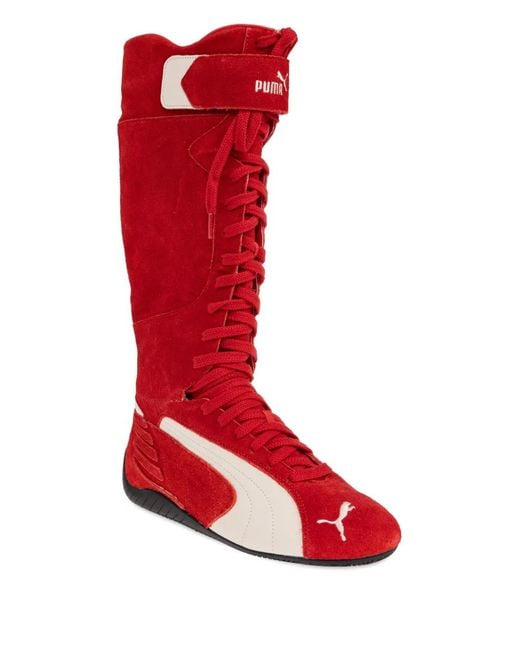 PUMA Red X Represent Lace-Up Boots