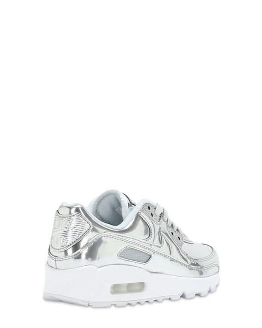 Nike White Laceup Casual Shoes
