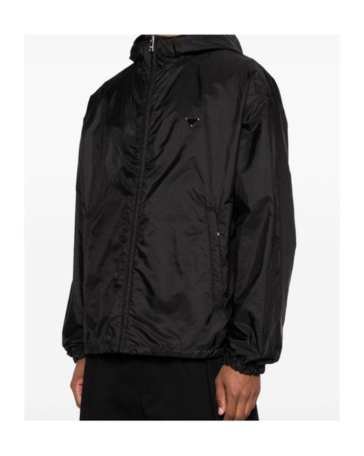 Prada Black Long Sleeve Jacket for men