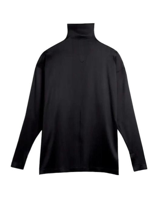 Phoebe Philo Liquid High Neck Top in Blue | Lyst