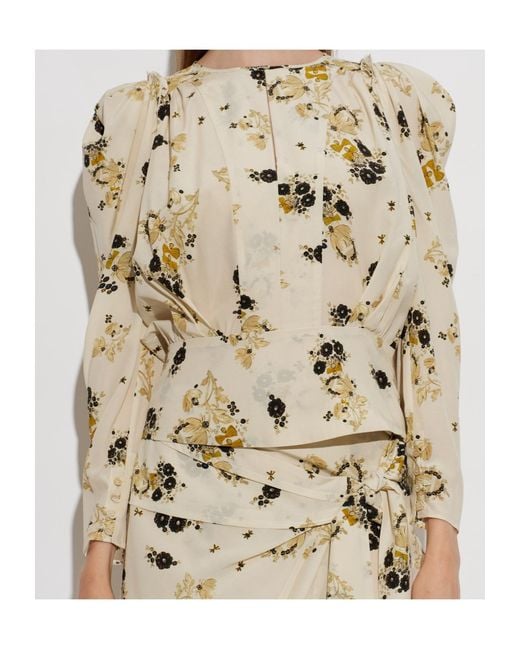 Isabel Marant Multicolor Long-Sleeved Top