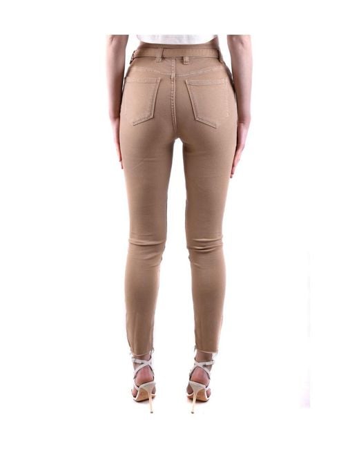 Pinko Multicolor Logo Casual Pants