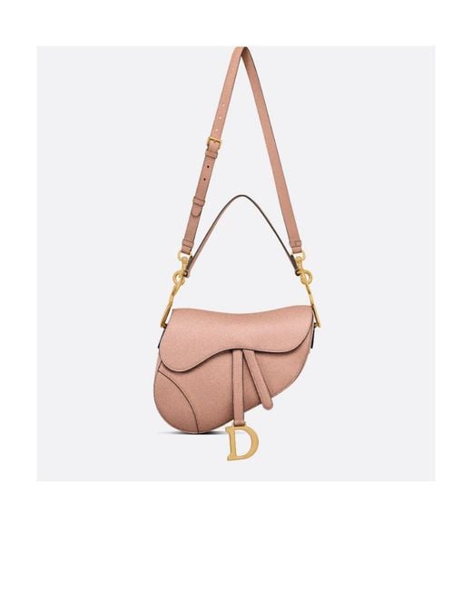 Dior Pink Saddle Bag