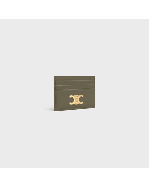 Céline Multicolor Card Holder Triomphe