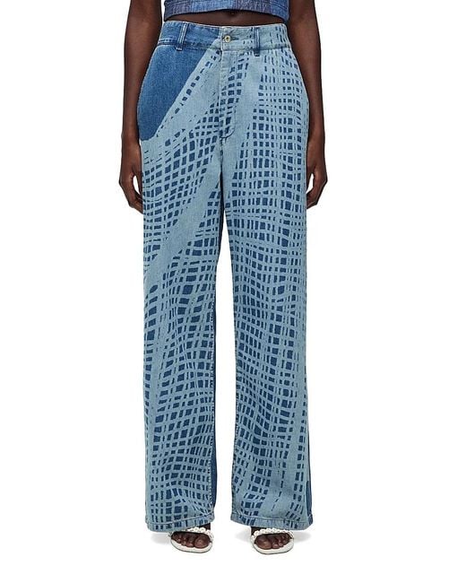 Loewe Blue Belt-Loop Jeans