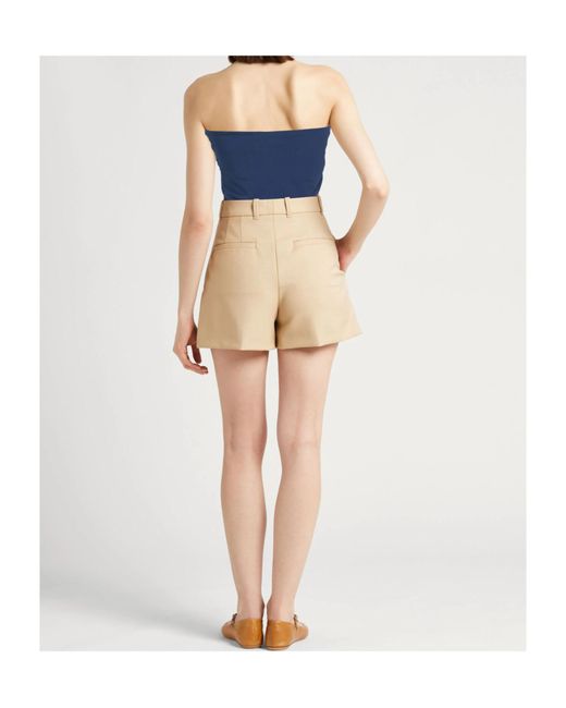 Brunello Cucinelli Blue Tube Top Design Vest