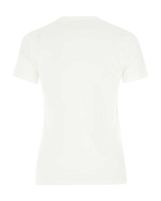 KENZO White Logo-Print Short-Sleeved T-Shirt