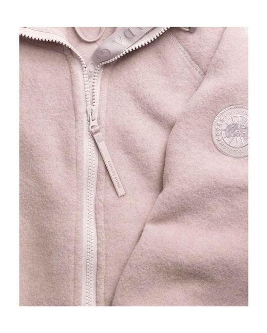 Canada Goose Pink Chilliwack Zip-Up Hoodie