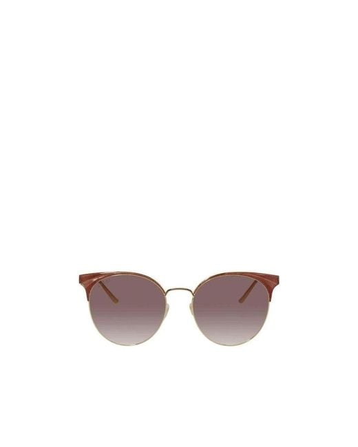 Gucci Purple Logo Details Sunglasses