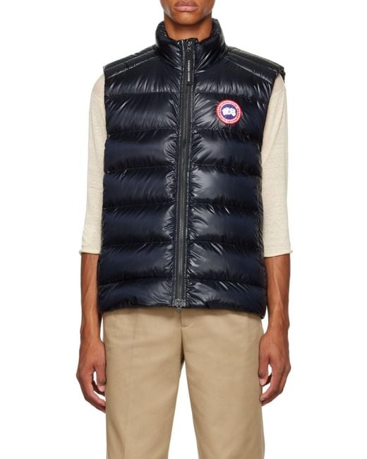 Canada Goose Green Crofton Padded Gilet for men