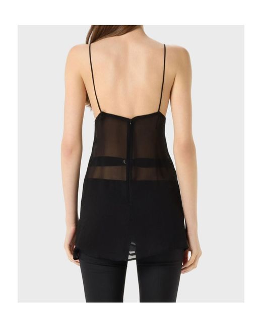 Blumarine Black Sequin Lace Mini Dress