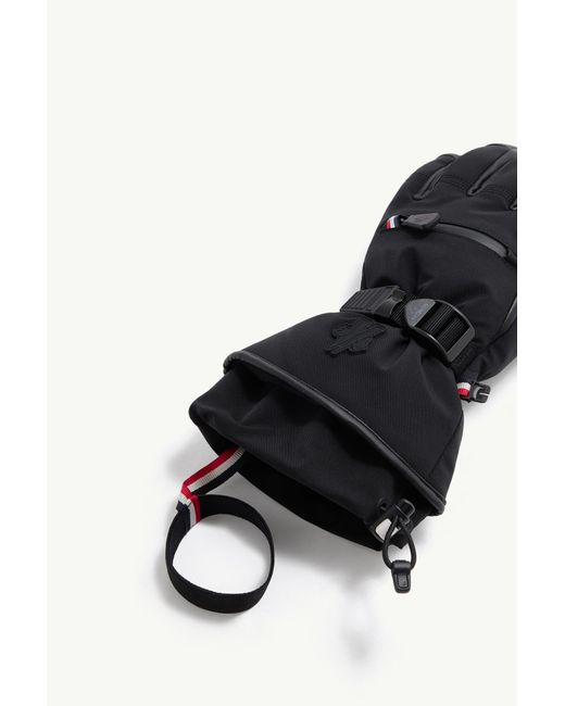 Moncler Black Padded Gloves