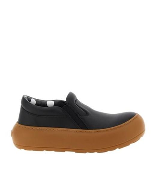 Moschino Brown Ollie Slip-On Sneakers