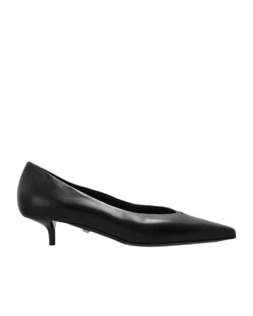 Max Mara Black Pointed-Toe High Heels
