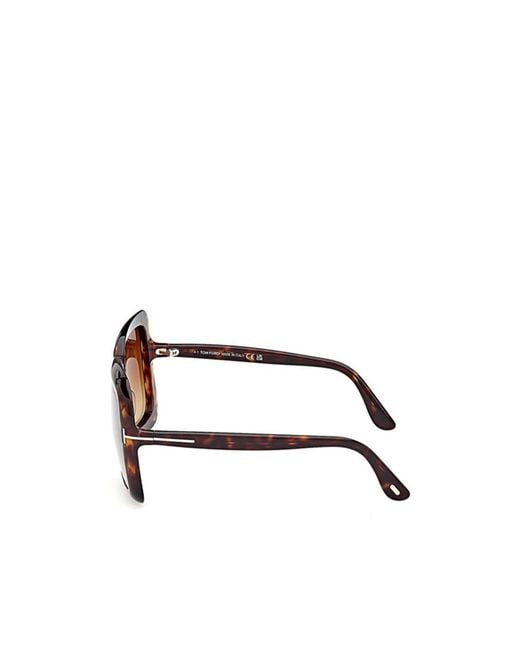 Tom Ford Multicolor Eyewear Lorelai Oversized Frame Sunglasses for men