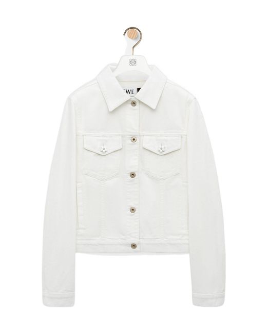Loewe White Denim Jacket