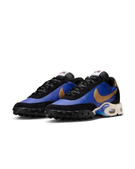 Nike Blue Air Max Waffle Sneakers for men