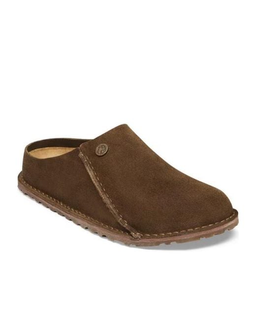 Birkenstock Brown Zermatt Premium Slippers for men