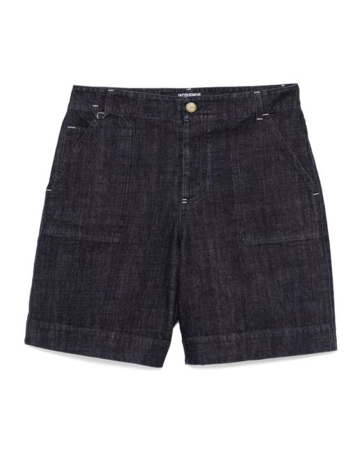Jacquemus Blue Le Short De-Nîmes Shorts for men