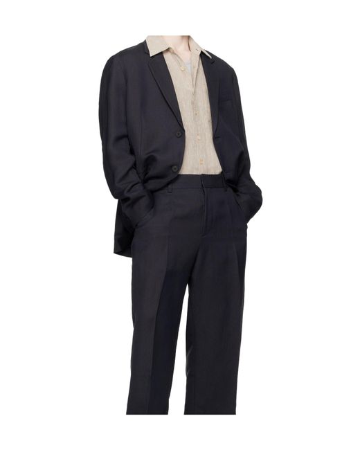 Studio Nicholson Blue Button Blazer for men