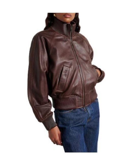 Polo Ralph Lauren Brown Short Flight Jacket