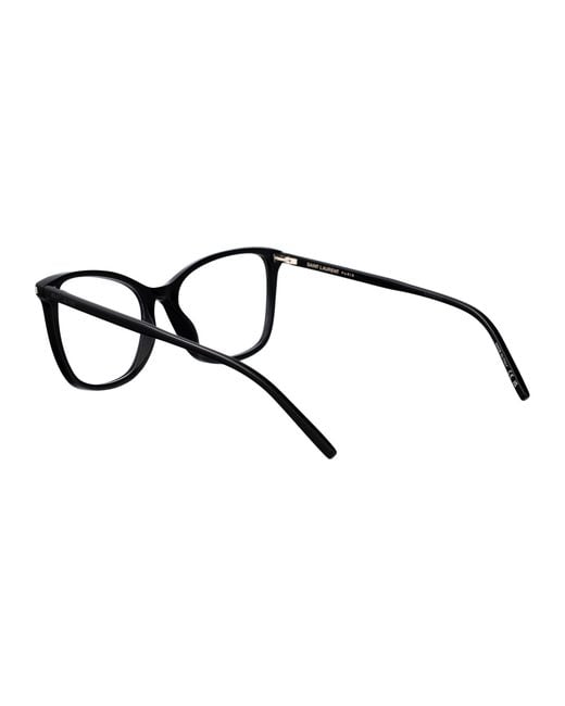 Saint Laurent White Geometric Glasses