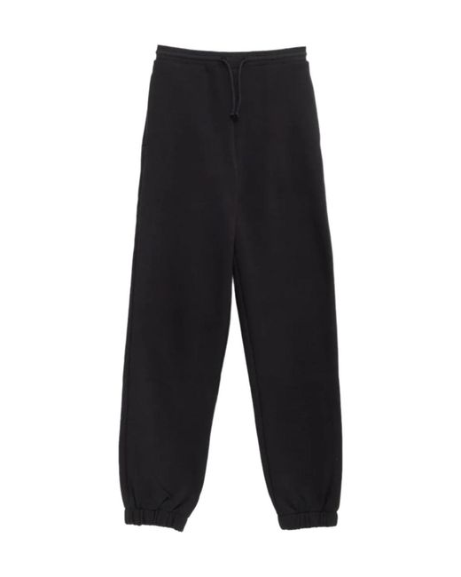 GIMAGUAS Black Kenny Drawstring Cuffed Track Pants for men
