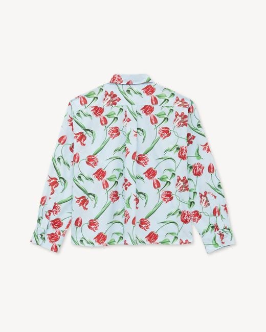 KENZO White Tulip' Shirt