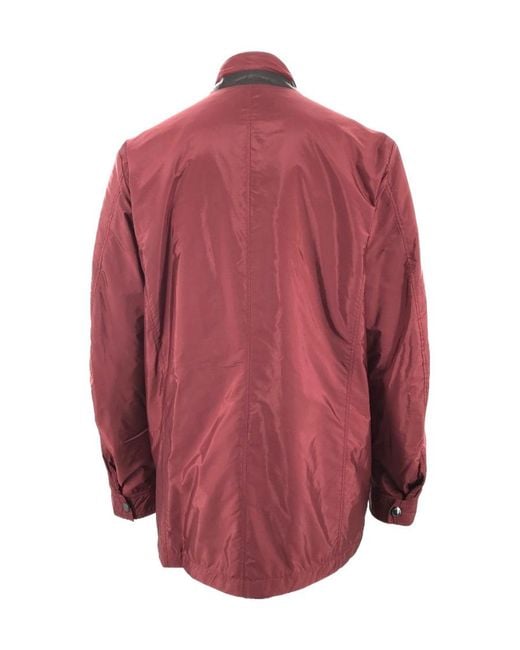 Paul & Shark Red Emblem Cotton Suit for men