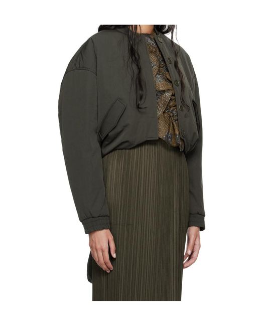 CECILIE BAHNSEN Green Ubon Jacket