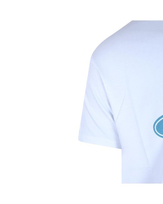 Vivienne Westwood Blue Orb Printed Crewneck T-Shirt