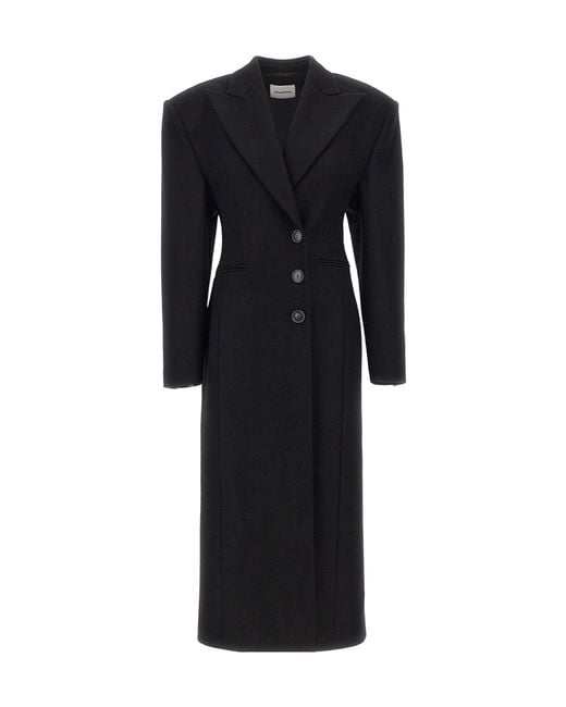ANDAMANE Black Long-Sleeved Coat