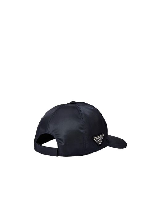 Prada Blue Logo Baseball Cap for men