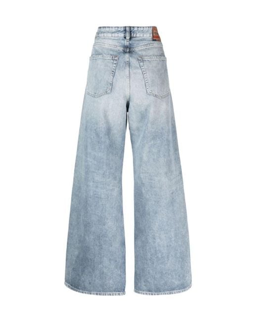 DIESEL Blue 1996 D-Sire Wide-Leg Jeans