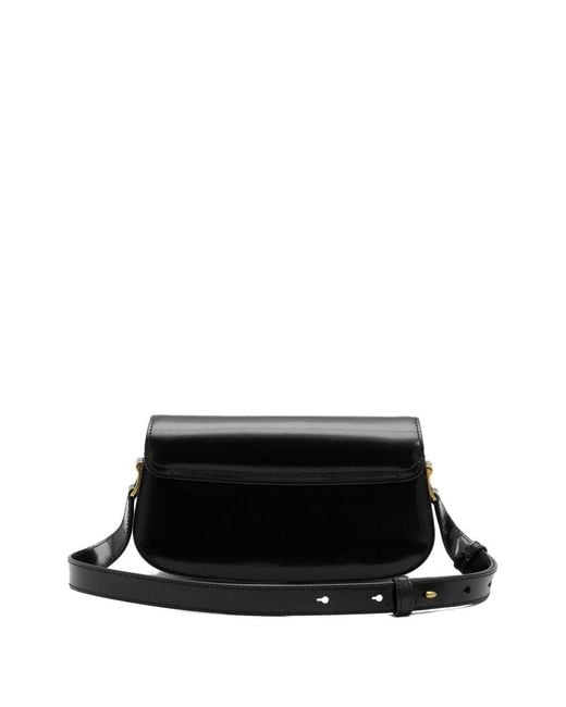 AMI Black Paris Shoulder Bag