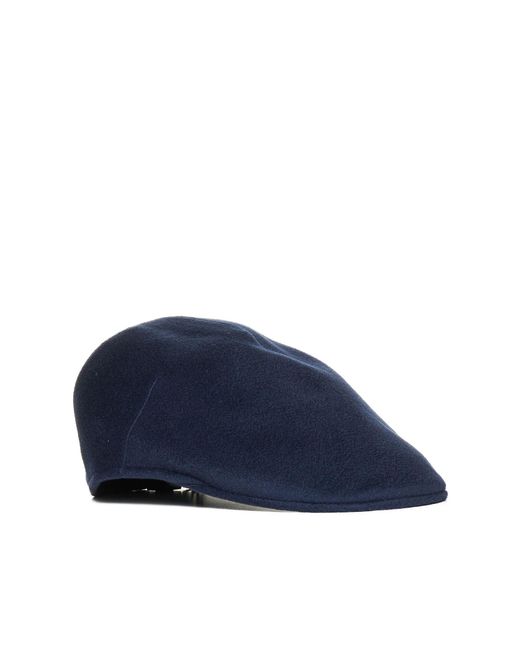 Borsalino Blue Parigi Flat Cap Hat for men