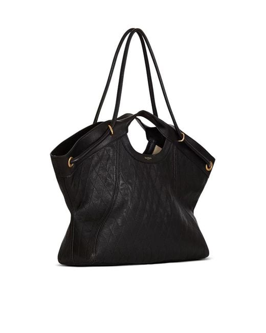 Balmain Black Large Tote
