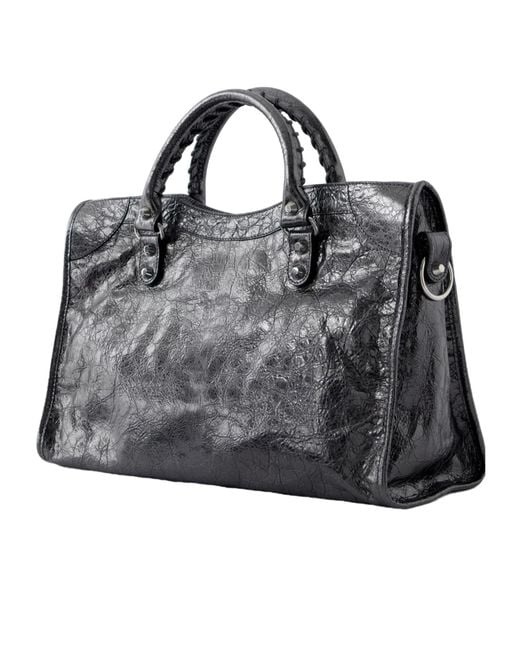 Balenciaga Black Le City Bag Medium