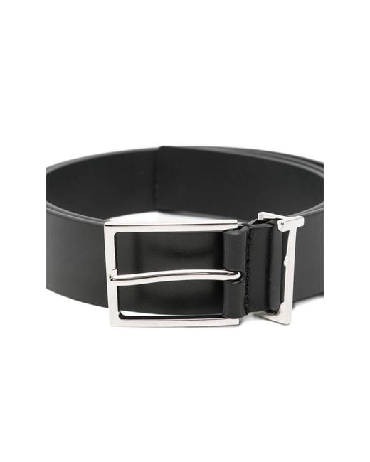 Tom Ford Black T Loop Belt for men
