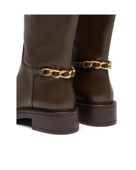 Stuart Weitzman Brown Soluxe Celia Boot