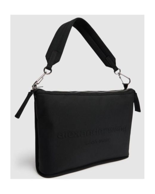 Alexander Wang Black Punch Shoulder Bag