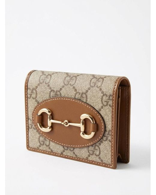 Gucci Black Horsebit 1955 Card Case Wallet